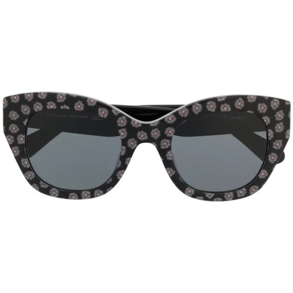 KATE SPADE Polarized Jalena/S TAYM9 Floral Print Sunglasses 49mm main image 6